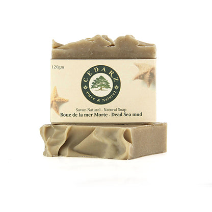 Dead Sea Mud Natural Soap - cedarz