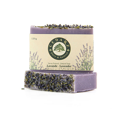 Lavender Natural Soap - cedarz