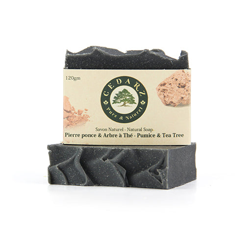 Pumice & Tea Tree Natural Soap - cedarz