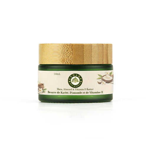 Shea, Almond & Vitamin E Body Butter - cedarz