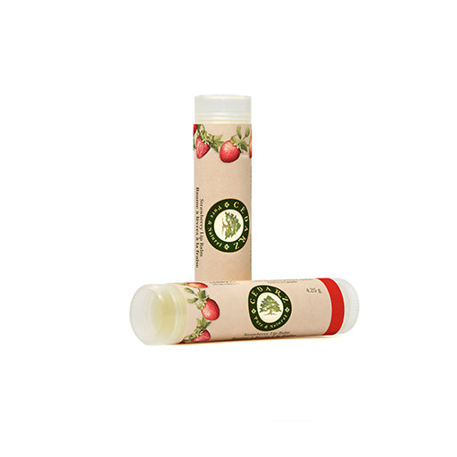 Strawberry Lip Balm - cedarz